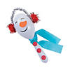 Snowman Maraca Craft Kit - Makes 12 Image 1