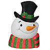 Snowman Plaque with Sound & Lights Image 1
