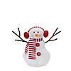 Snowman Shelf Sitter With Hat And Scarf (Set Of 2) 12.5"H, 18"H Polyester Image 1
