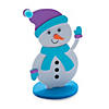Snowman Stand-Up Craft Kit - Makes 12 Image 1