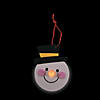 Snowman Tea Light Ornament Craft Kit - Makes 12 Image 2