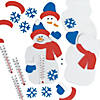 Snowman Thermometer Craft Kit - Makes 12 Image 1