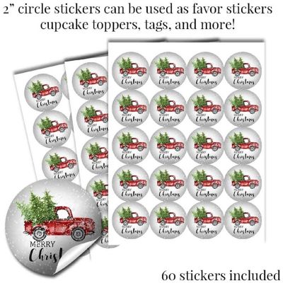 Snowy Christmas Sticker Bundle 429pc. by AmandaCreation Image 3
