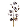 Snowy Pine Cone Spray (Set of 6) Image 1