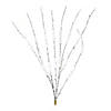 Snowy Tinsel Branch (Set Of 12) 43"H Plastic Image 2