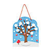 Snowy Winter Tree Sign Craft Kit - Makes 12 Image 1