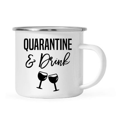 Social Distance Drink 11oz Campfire Mug Image 1