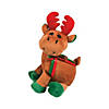 Soft Velour Stuffed Reindeer Image 1