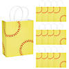 Softball Gift Bags &#8211; 12 Pc. Image 1
