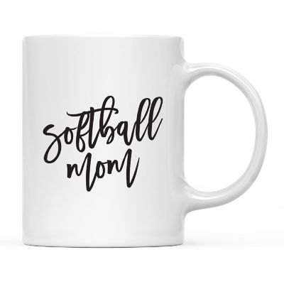 Softball Mom Ceramic Mug Image 2
