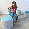 SoftScape 15" Round Accent Ottomans, 4-Piece - Contemporary Image 1