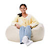 SoftScape Classic 35" Standard Bean Bag Distressed - Almond Image 1
