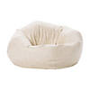 SoftScape Classic 35" Standard Bean Bag Distressed - Almond Image 1
