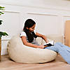 SoftScape Classic 35" Standard Bean Bag Distressed - Almond Image 3