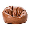 SoftScape Classic 35" Standard Bean Bag Distressed - Hazelnut Image 1