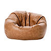 SoftScape Classic 35" Standard Bean Bag Distressed - Pecan Image 1