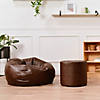 SoftScape Classic 35" Standard Bean Bag Distressed - Walnut Image 3