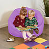 SoftScape Classic 35" Standard Bean Bag - Lavender Image 3