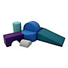 SoftScape Playtime and Climb, 6-Piece - Contemporary/Purple Image 1