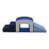 SoftScape Playtime Tunnel Climber - Navy/Powder Blue Image 2