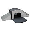 SoftScape Playtime Tunnel Climber Plus - Gray/Light Gray Image 1