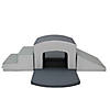 SoftScape Playtime Tunnel Climber Plus - Gray/Light Gray Image 2