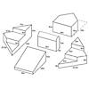 SoftScape Step Up and Slide Corner Climber - Contemporary Image 4