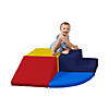 SoftScape Toddler Playtime Corner Climber - Blue/Red Image 1