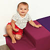 SoftScape Toddler Playtime Corner Climber - Purple/Raspberry Image 1