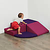 SoftScape Toddler Playtime Corner Climber - Purple/Raspberry Image 2