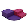 SoftScape Toddler Playtime Corner Climber - Purple/Raspberry Image 3