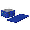 SoftScape Two-Fold Rest Mats, Blue 4-Pack Image 3