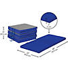 SoftScape Two-Fold Rest Mats, Blue 4-Pack Image 4