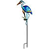 Solar Lighted Blue Heron Outdoor Garden Stake - 37" Image 3