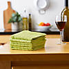 Solid Avocado Windowpane Terry Dishcloth (Set Of 6) Image 2