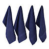 Solid Blue Waffle Terry Dishtowel (Set Of 4) Image 1