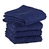 Solid Blue Waffle Terry Dishtowel (Set Of 4) Image 1