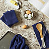 Solid Blue Waffle Terry Dishtowel (Set Of 4) Image 3