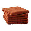 Solid Cinnamon Windowpane Terry Dishcloth (Set Of 6) Image 1