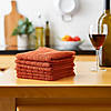 Solid Cinnamon Windowpane Terry Dishcloth (Set Of 6) Image 2