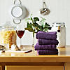 Solid Eggplant Waffle Terry Dishtowel (Set Of 4) Image 3