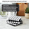 Solid Eggplant Windowpane Terry Dishcloth (Set Of 6) Image 4