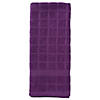 Solid Eggplant Windowpane Terry Dishtowel (Set Of 4) Image 1