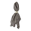 Solid Gray Heavyweight Fringed Napkin (Set Of 6) Image 1