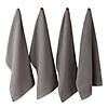 Solid Gray Waffle Terry Dishtowel (Set Of 4) Image 1