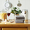Solid Gray Waffle Terry Dishtowel (Set Of 4) Image 3