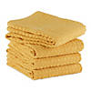 Solid Mustard Waffle Terry Dishtowel (Set Of 4) Image 4