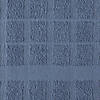 Solid Stonewash Blue Windowpane Terry Dishtowel 4 Piece Image 4