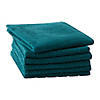 Solid Teal Windowpane Terry Dishcloth (Set Of 6) Image 1