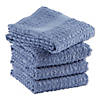 Solid Vintage Stonewash Blue Waffle Terry Dishtowel (Set Of 4) Image 2